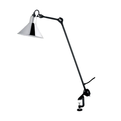 Versa Glide Table Lamp | Matte Black Metal | Adjustable Shade