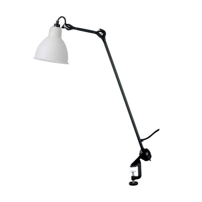 Versa Glide Table Lamp | Matte Black Metal | Adjustable Shade