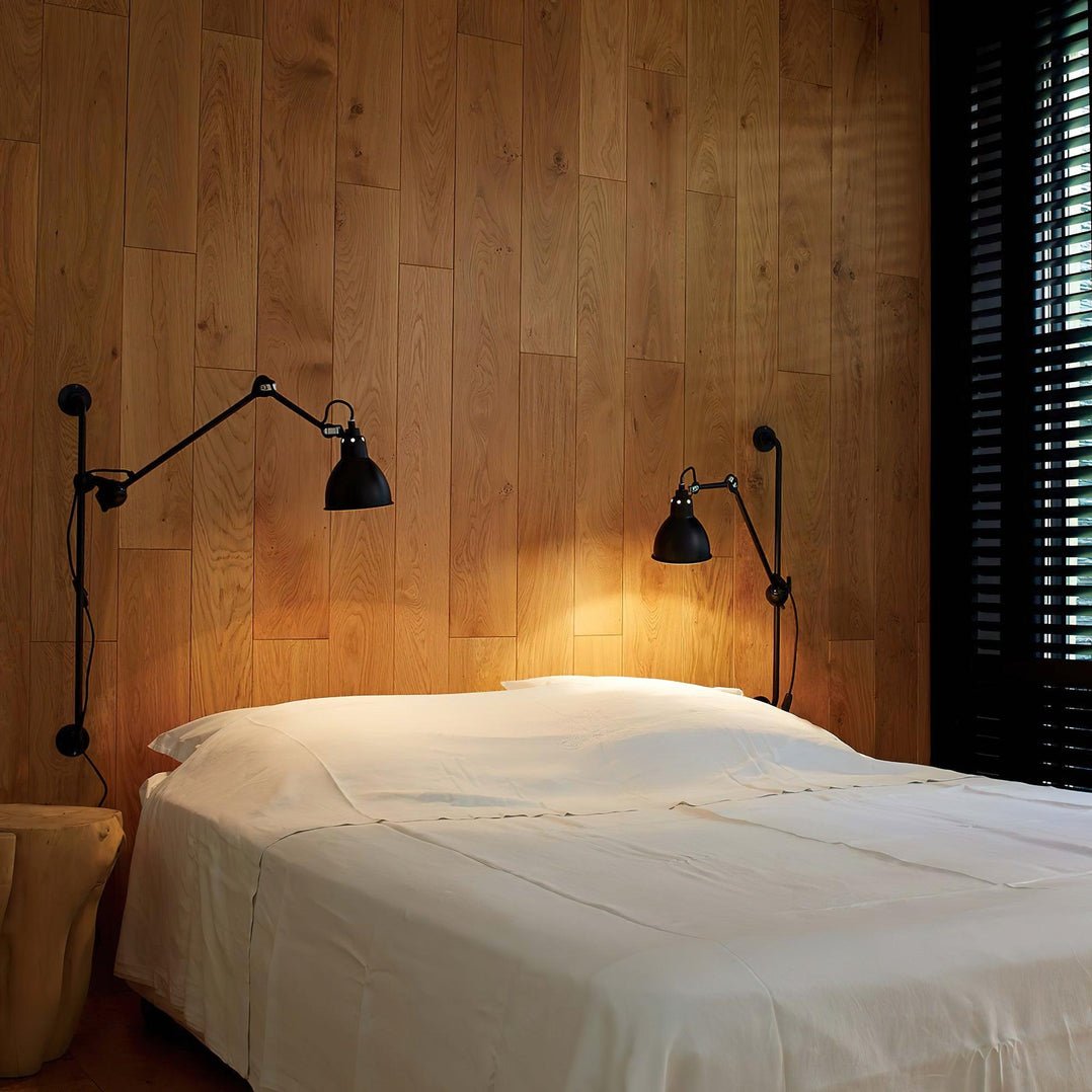 Wall Light | Matte Black Metal | Adjustable Arm