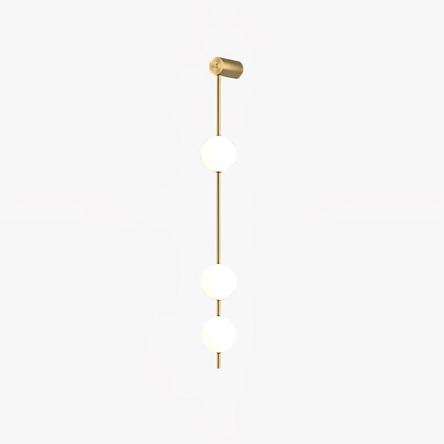 Vertical Balls Wall Lamp | Gold Brass | Set of 2