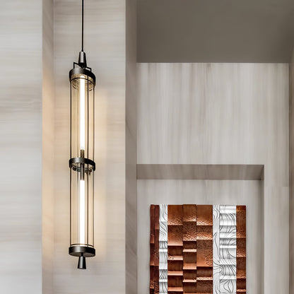 Wall Sconce | Metal & Acrylic | Black Finish