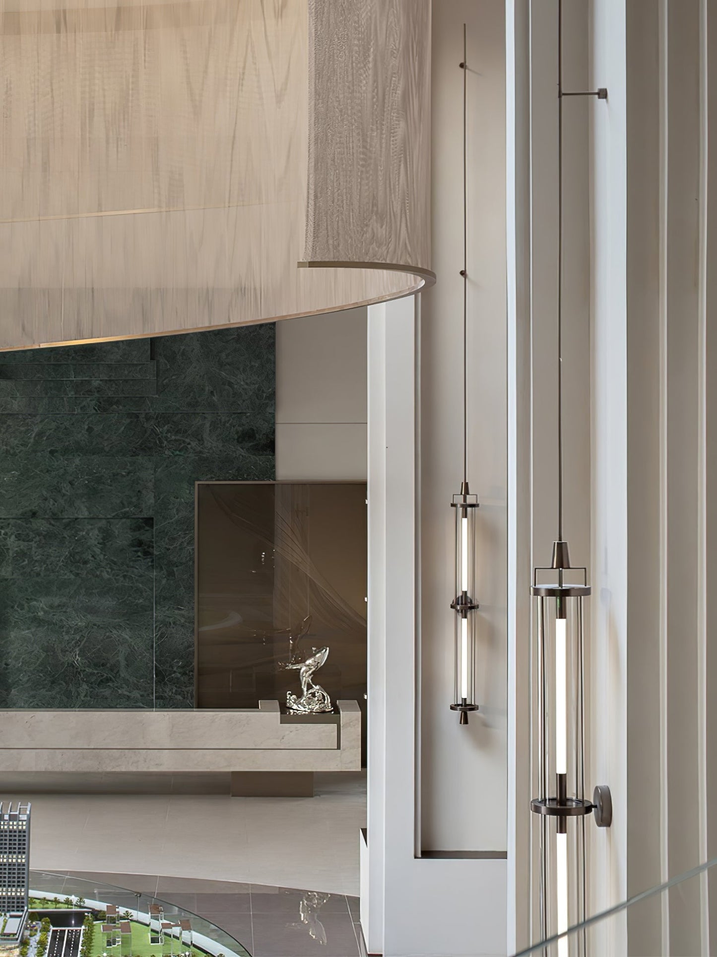 Wall Sconce | Metal & Acrylic | Black Finish