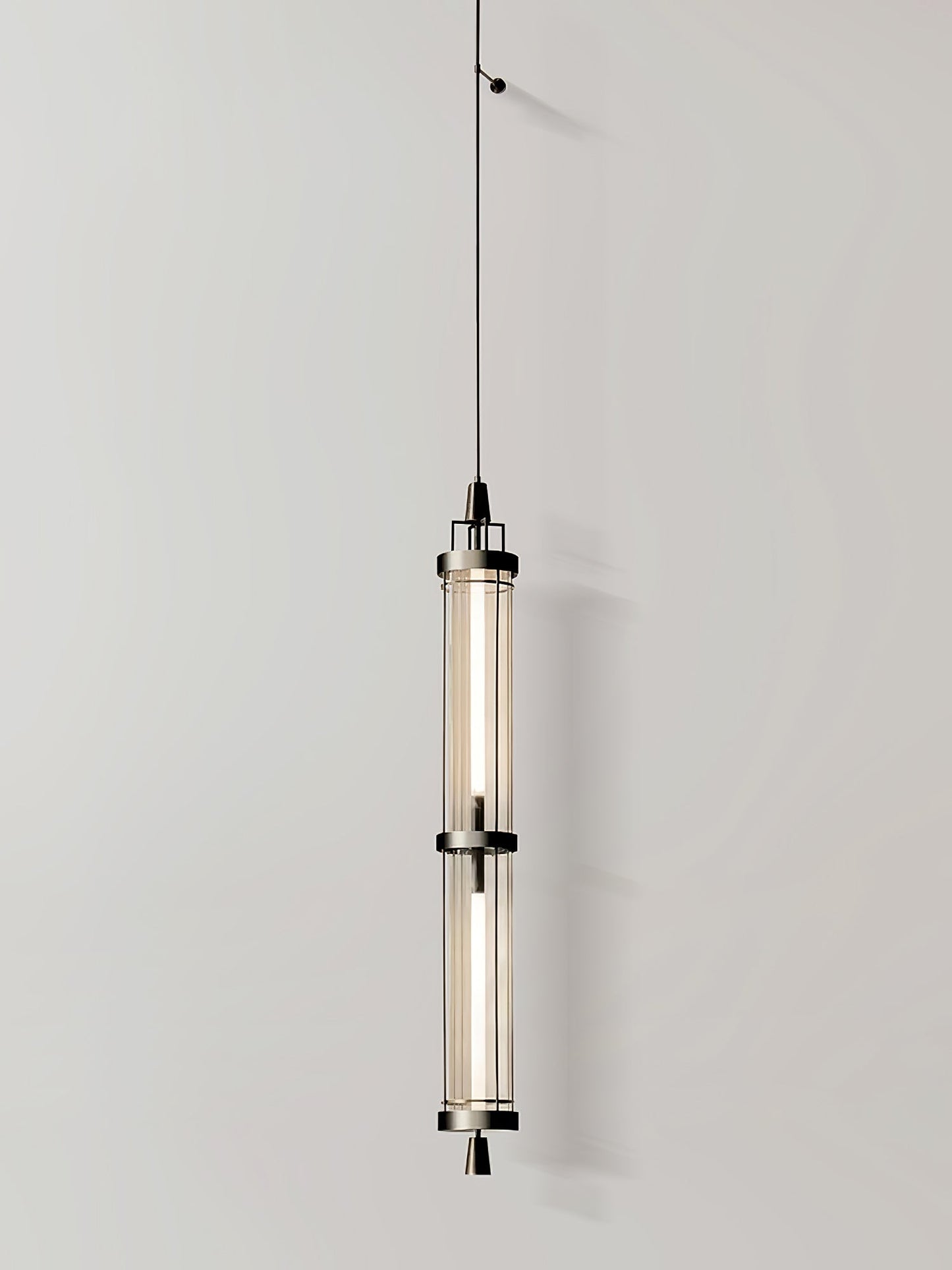 Wall Sconce | Metal & Acrylic | Black Finish