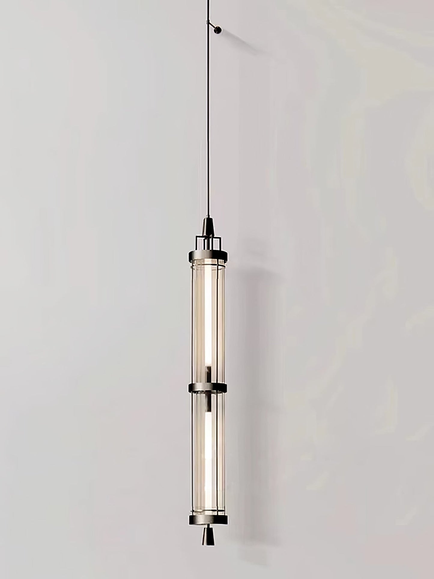 Wall Sconce | Metal & Acrylic | Black Finish