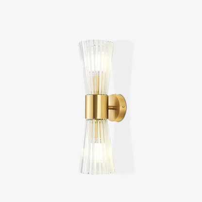 Vesta Wall Lamp Set | Iron & Crystal | Gold Finish | 2 Pieces