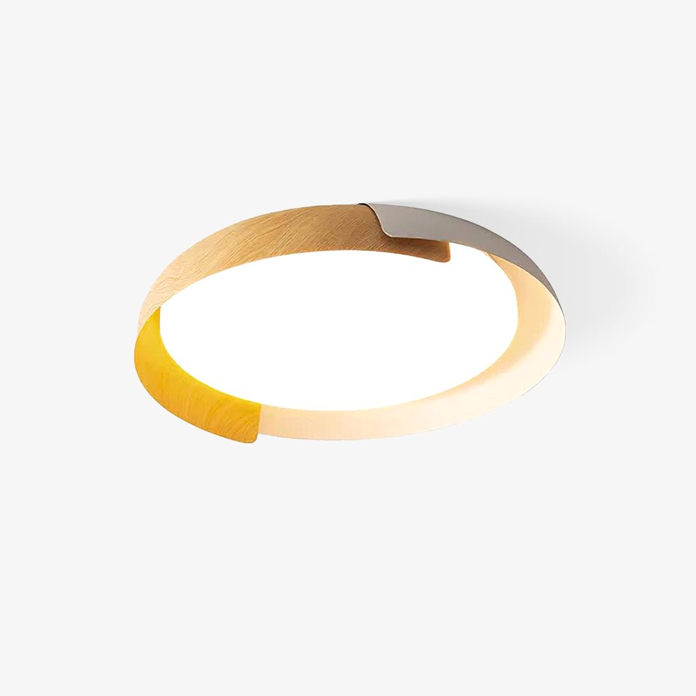Ceiling Light Fixture | Metal & Acrylic | Round Design, 46cm/56cm