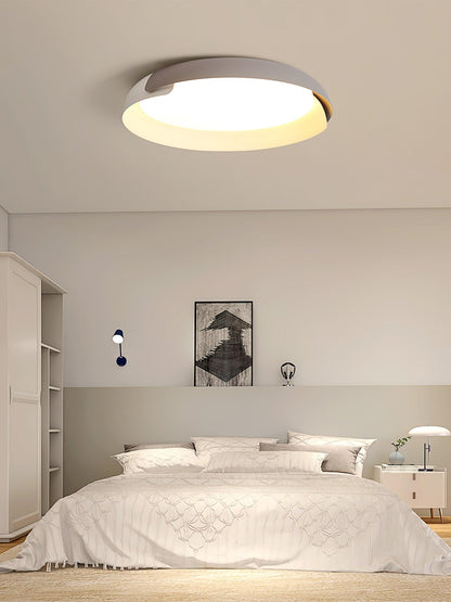 Ceiling Light Fixture | Metal & Acrylic | Round Design, 46cm/56cm