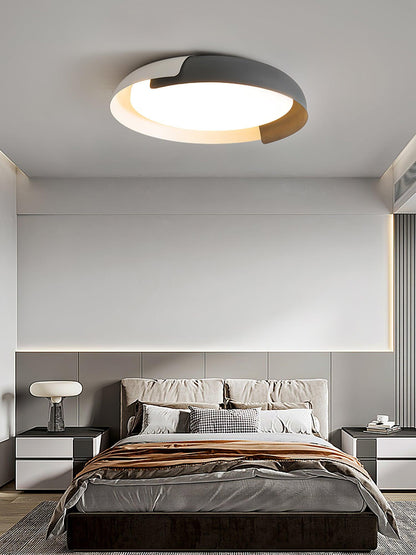 Ceiling Light Fixture | Metal & Acrylic | Round Design, 46cm/56cm