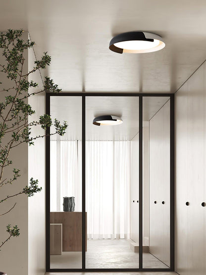 Ceiling Light Fixture | Metal & Acrylic | Round Design, 46cm/56cm