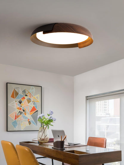 Ceiling Light Fixture | Metal & Acrylic | Round Design, 46cm/56cm