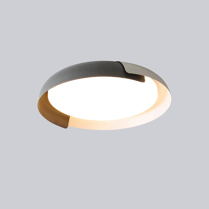 Ceiling Light Fixture | Metal & Acrylic | Round Design, 46cm/56cm