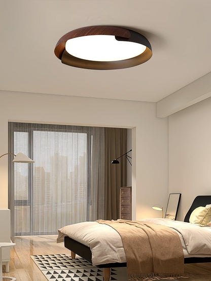 Ceiling Light Fixture | Metal & Acrylic | Round Design, 46cm/56cm