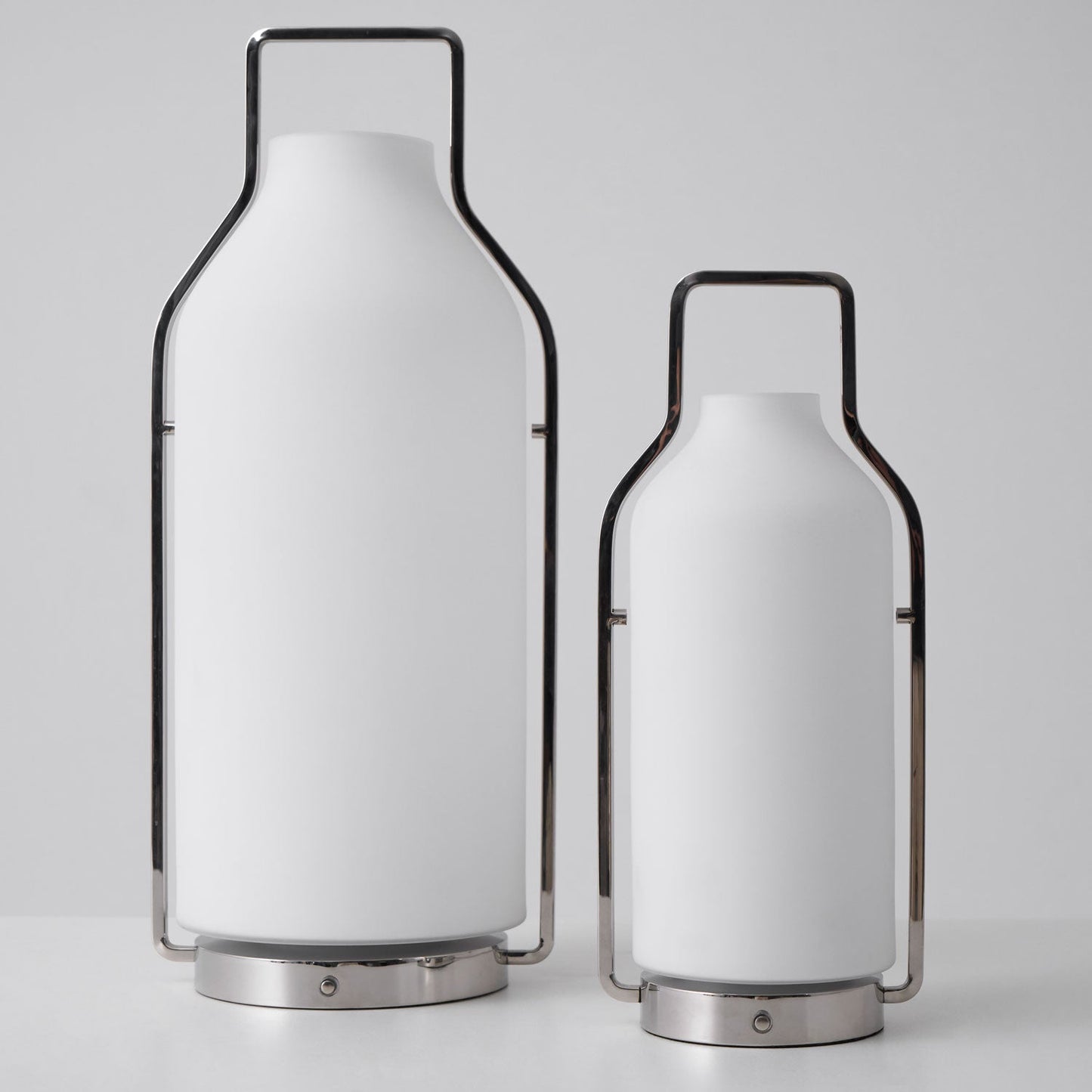 Vintara Lantern Table Lamp | Metal & Glass | Warm White