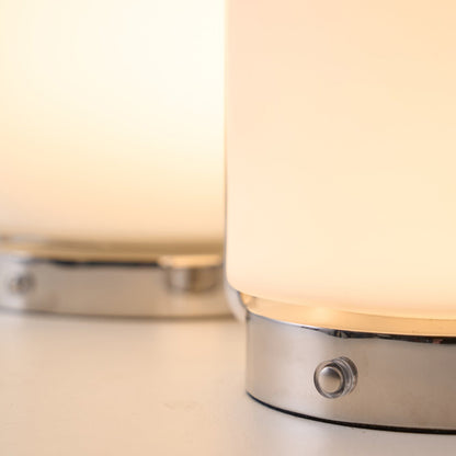 Vintara Lantern Table Lamp | Metal & Glass | Warm White