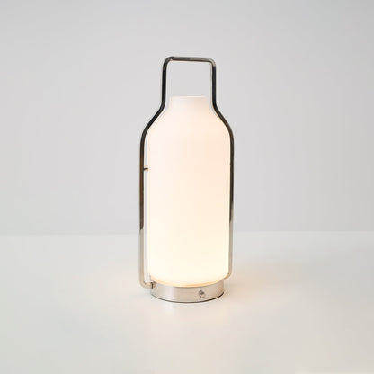 Vintara Lantern Table Lamp | Metal & Glass | Warm White