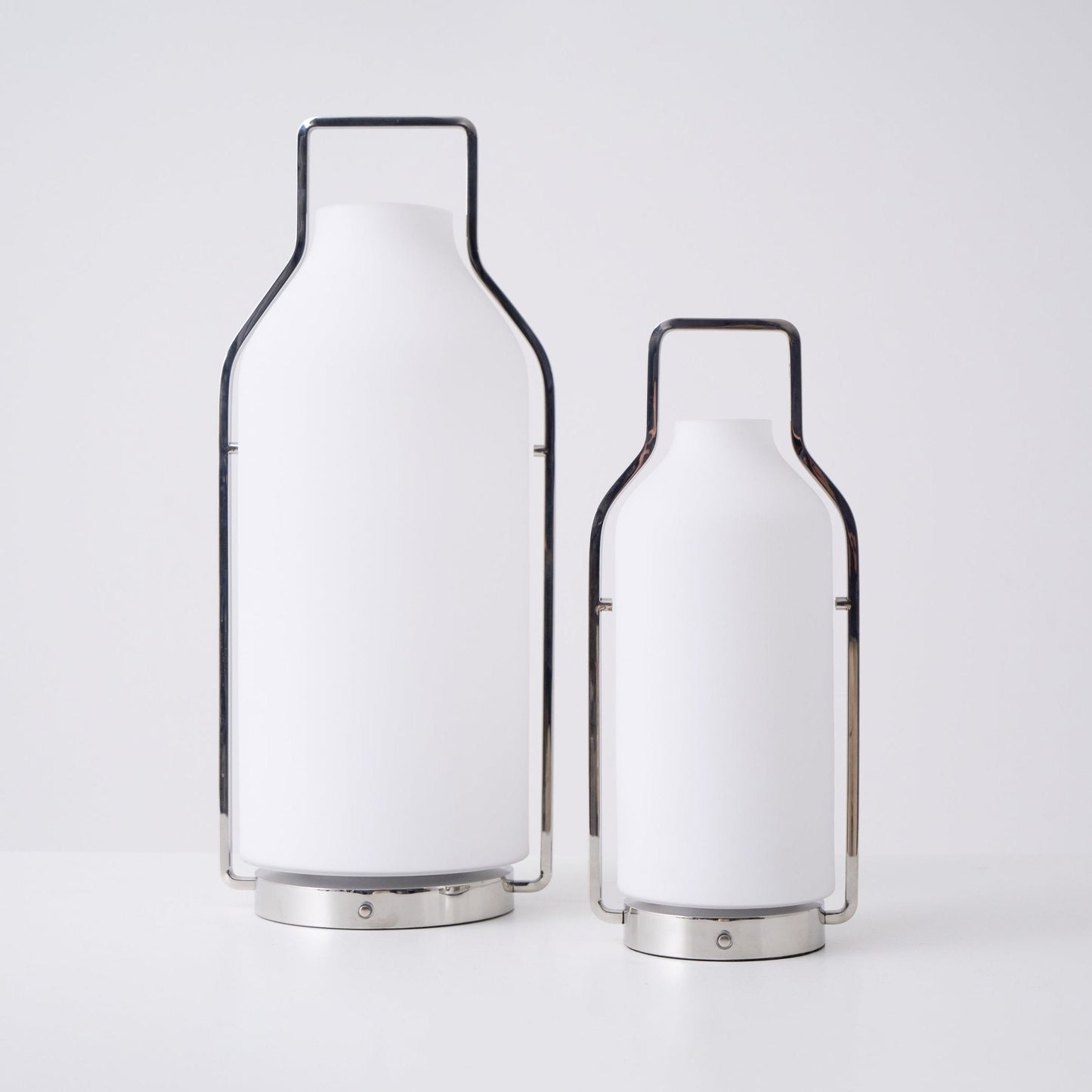 Vintara Lantern Table Lamp | Metal & Glass | Warm White