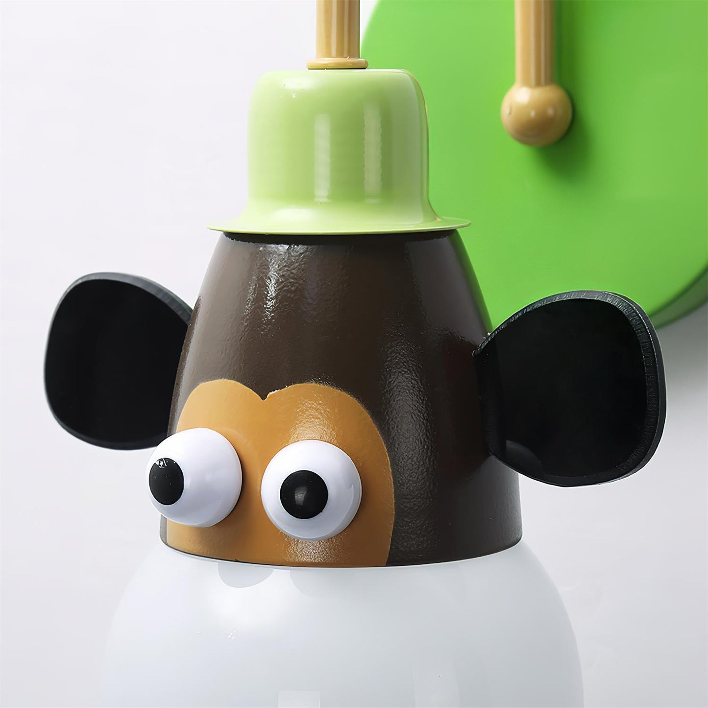 Cartoon Animal Wall Lamp | Iron Metal | Blue, Red, Green