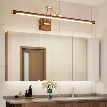 Linear Adjustable Wall Light | Brass & Acrylic | Set of 2