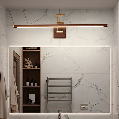 Linear Adjustable Wall Light | Brass & Acrylic | Set of 2