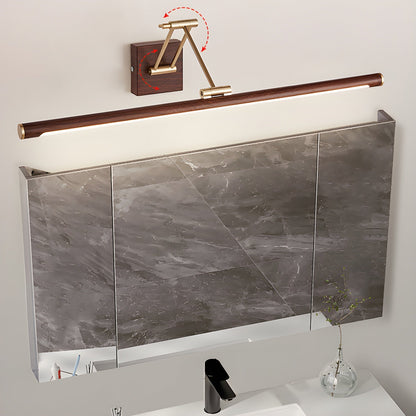 Linear Adjustable Wall Light | Brass & Acrylic | Set of 2
