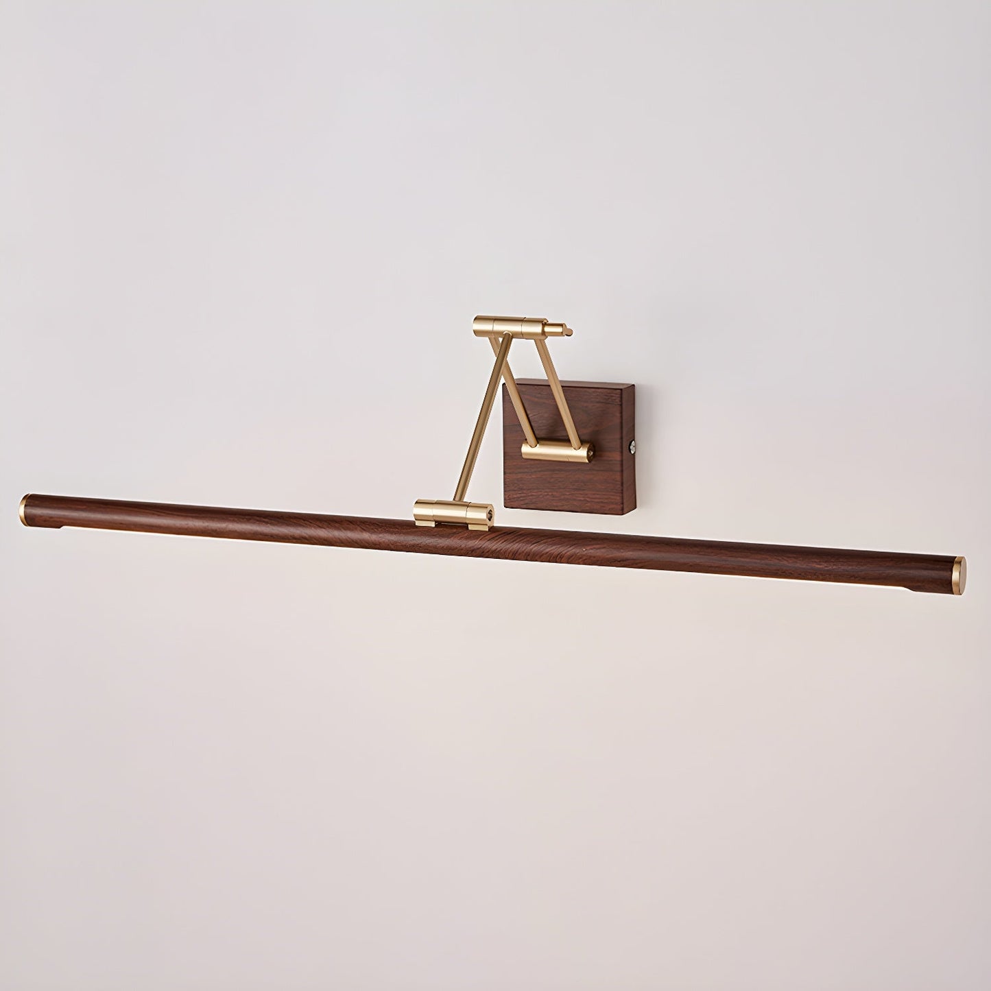 Linear Adjustable Wall Light | Brass & Acrylic | Set of 2