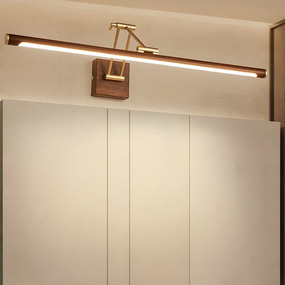 Linear Adjustable Wall Light | Brass & Acrylic | Set of 2