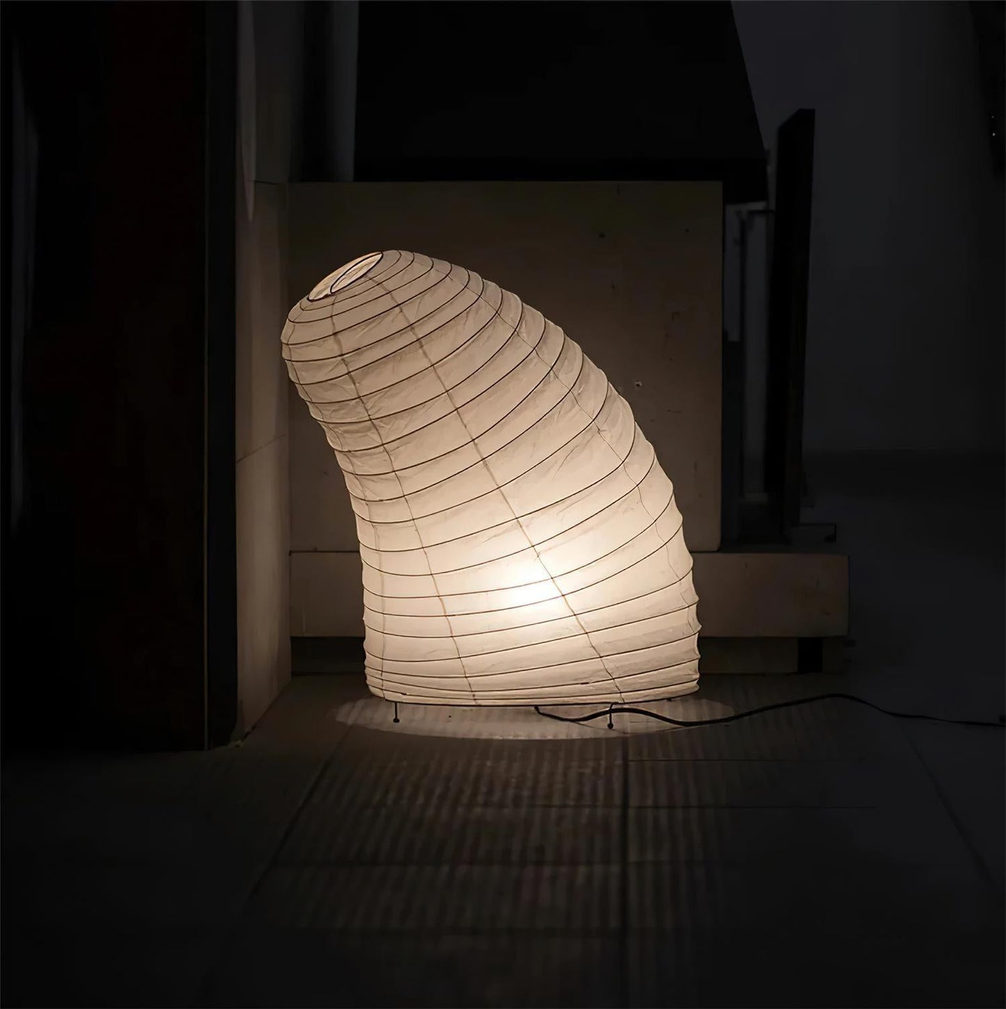 Akari Paper Table Lamp | Mulberry Rice Paper & Metal | 26cm, 30cm, 40cm Sizes