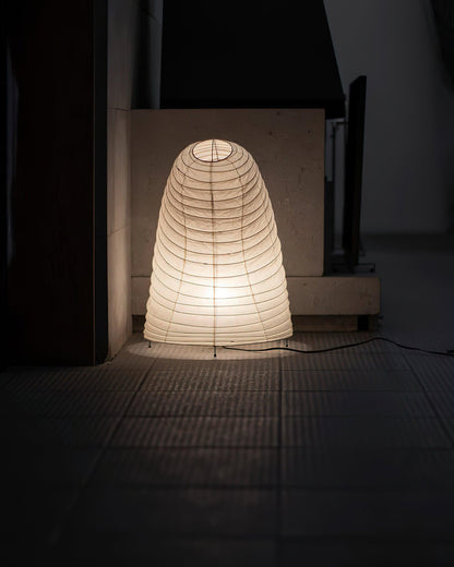 Akari Paper Table Lamp | Mulberry Rice Paper & Metal | 26cm, 30cm, 40cm Sizes