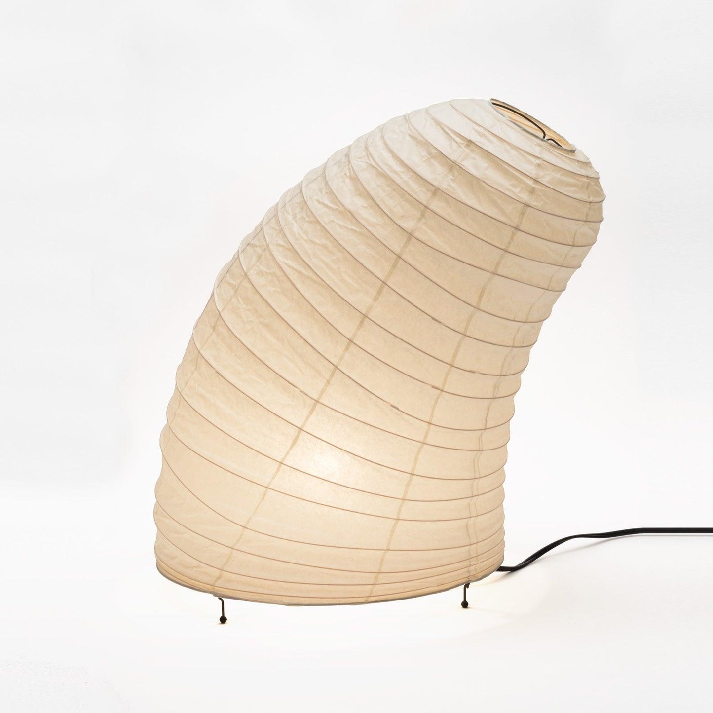 Akari Paper Table Lamp | Mulberry Rice Paper & Metal | 26cm, 30cm, 40cm Sizes