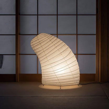Akari Paper Table Lamp | Mulberry Rice Paper & Metal | 26cm, 30cm, 40cm Sizes