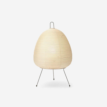 Akari Paper Table Lamp | Mulberry Rice Paper & Metal | 26cm, 30cm, 40cm Sizes