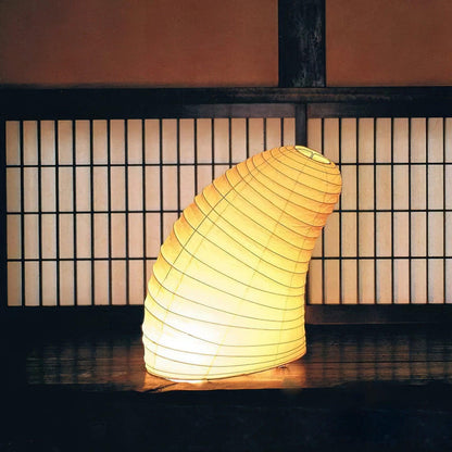 Akari Paper Table Lamp | Mulberry Rice Paper & Metal | 26cm, 30cm, 40cm Sizes