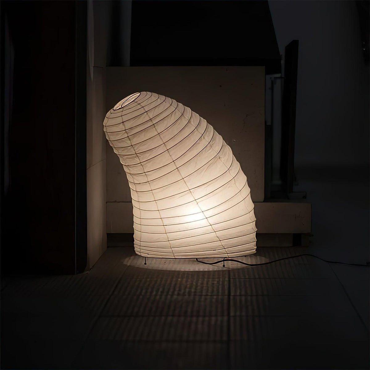 Akari Paper Table Lamp | Mulberry Rice Paper & Metal | 26cm, 30cm, 40cm Sizes