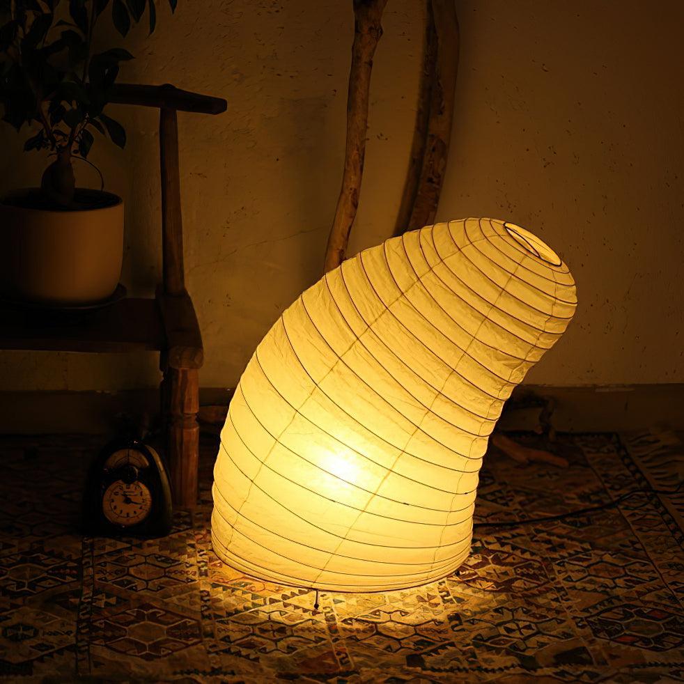 Akari Paper Table Lamp | Mulberry Rice Paper & Metal | 26cm, 30cm, 40cm Sizes