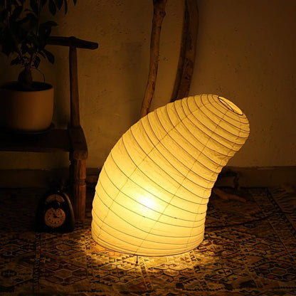 Akari Paper Table Lamp | Mulberry Rice Paper & Metal | 26cm, 30cm, 40cm Sizes