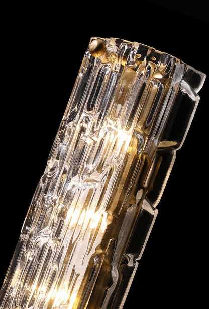 Fine Art Sconce | Glass Shade | Gold