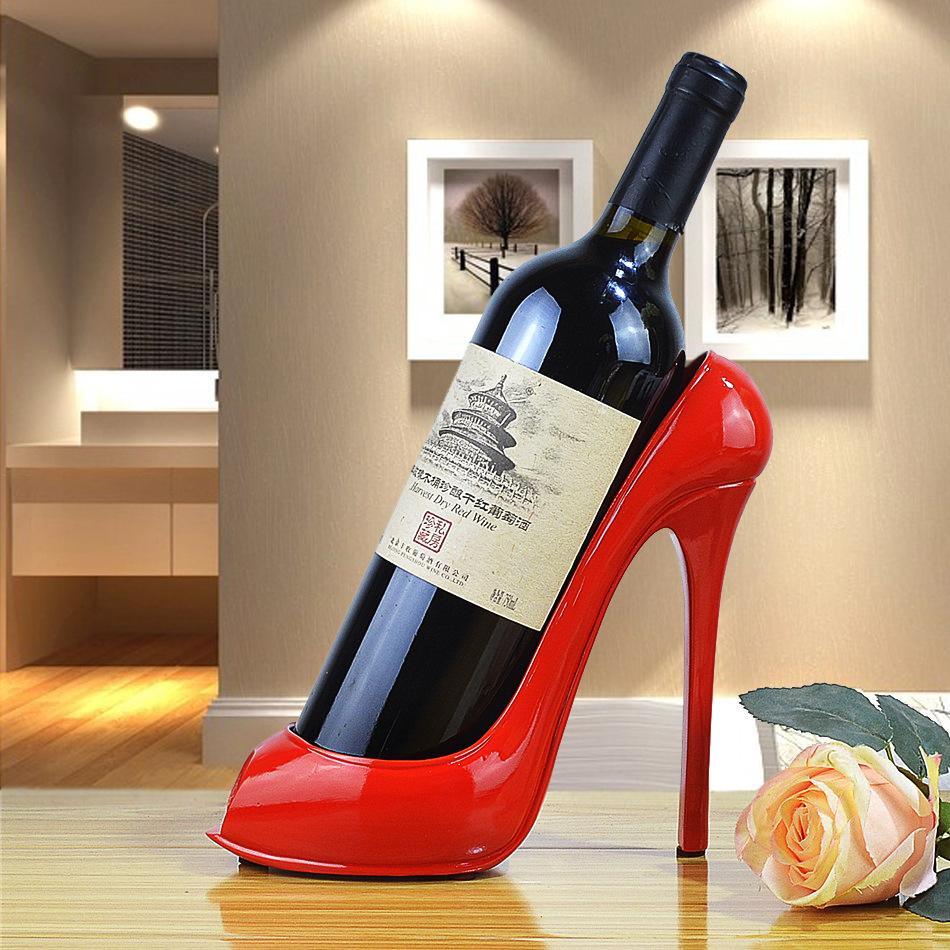 Stiletto Bottle Holder | Handmade Ceramic | Red, Black, White, Gold