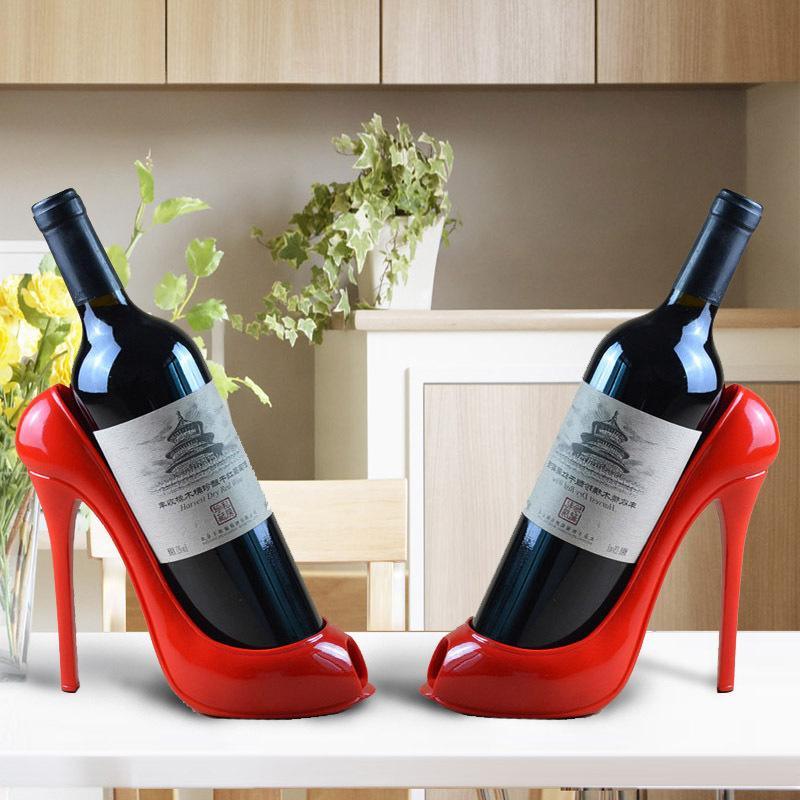 Stiletto Bottle Holder | Handmade Ceramic | Red, Black, White, Gold