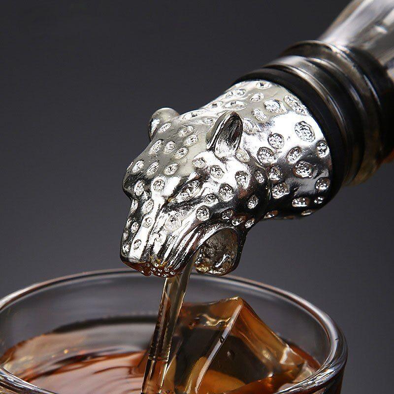 Jaguar Drink Pourer | Novelty Design | Set of 2
