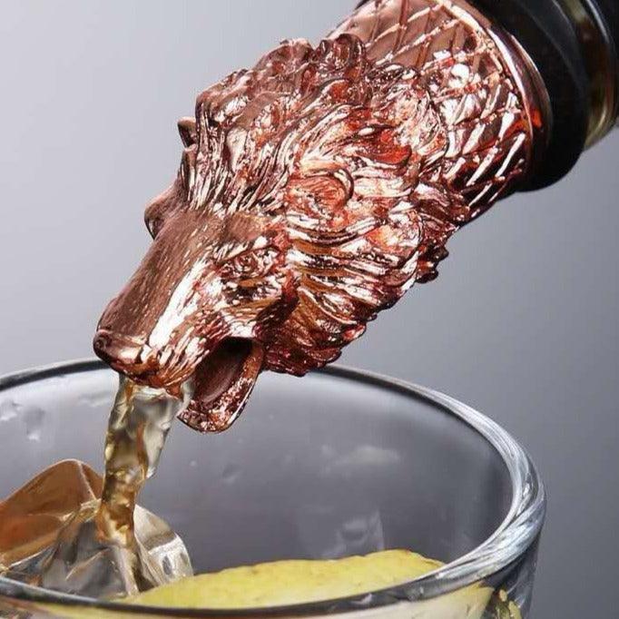 Lion Drink Pourer | Lion-Shaped | Set of 2