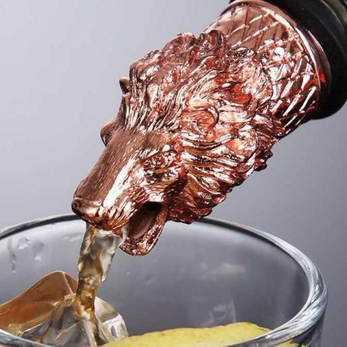 Lion Drink Pourer | Lion-Shaped | Set of 2