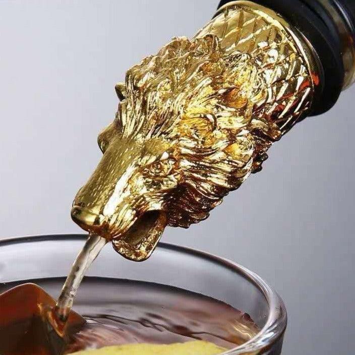 Lion Drink Pourer | Lion-Shaped | Set of 2