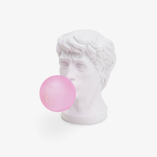 Wonder Table Lamp | Resin & Glass | Pink Bubble Design