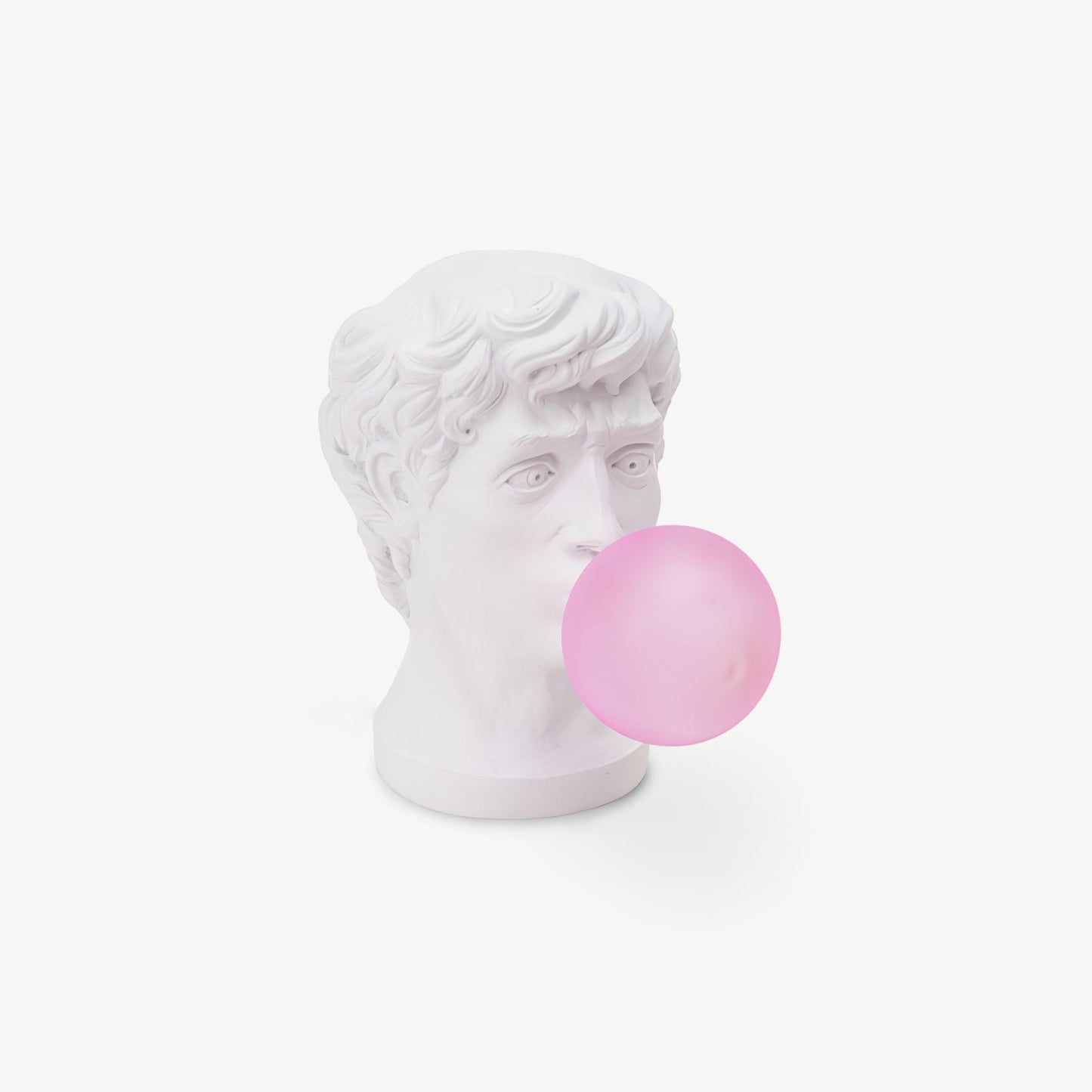 Wonder Table Lamp | Resin & Glass | Pink Bubble Design