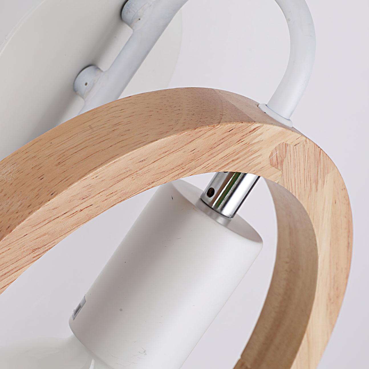 Wood Bird Wall Light | Oak Wood & Resin | Set of 2