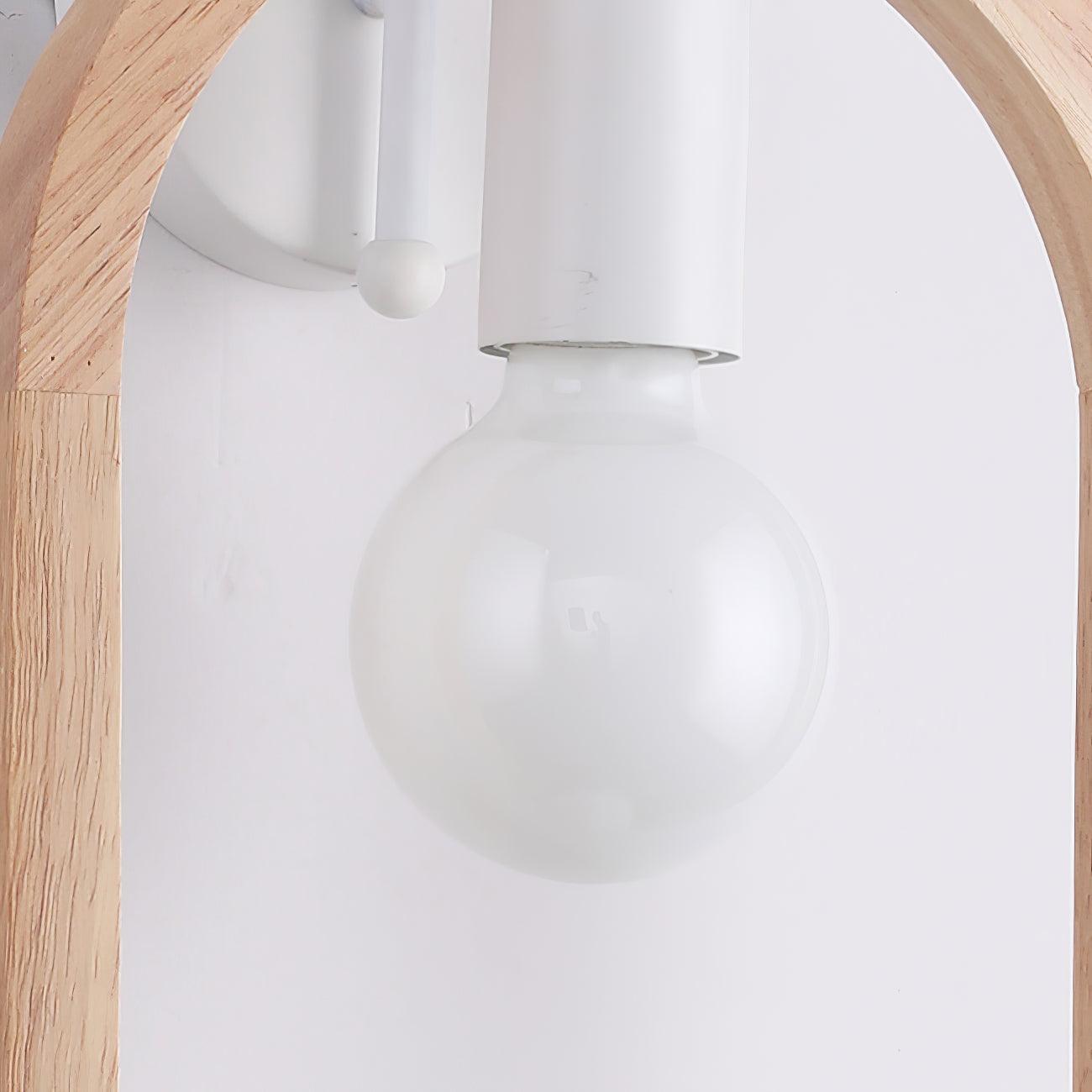 Wood Bird Wall Light | Oak Wood & Resin | Set of 2