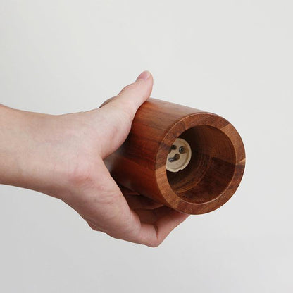 Wood Track Ceiling Lamp | Adjustable Steel & Wood | 1-4 Heads
