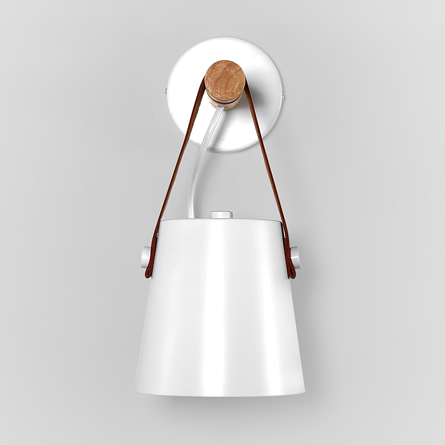 Wooden Conical Wall Light Set | Scandinavian Design | Set of 2