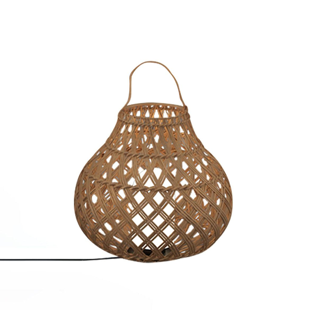 Woven Sphere Solar Lantern | Eco-Friendly Plastic | 34cm Diameter
