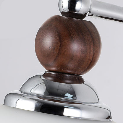 Yisi Po Wall Lamp | Black Walnut & Iron | Set of 2